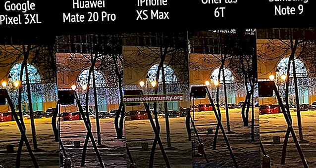 Kinesiske smartphones flagskibe (flagskibsmordere) fra 2018